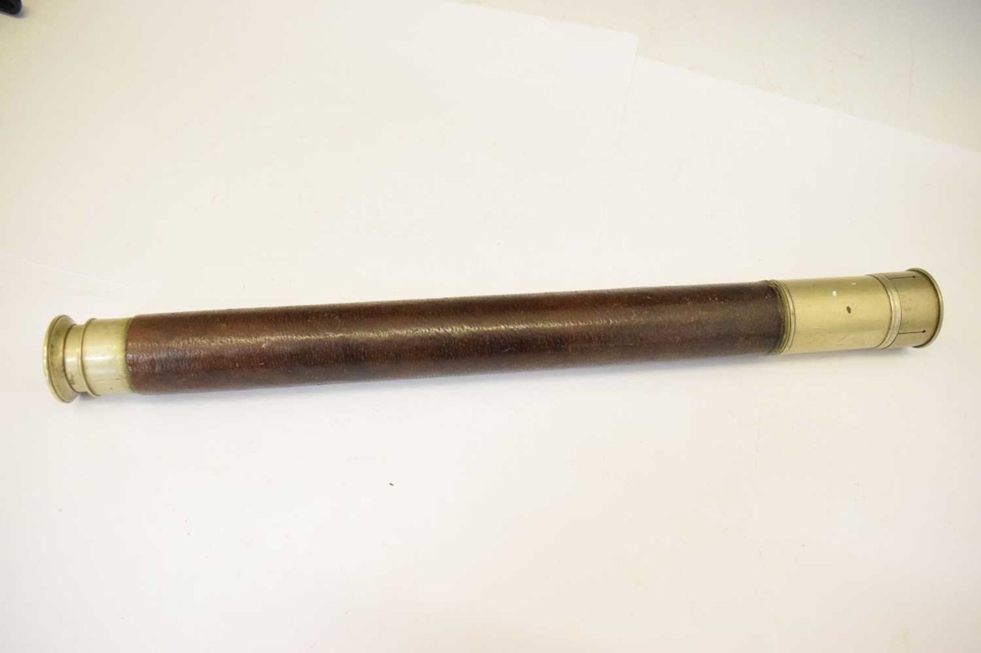 Early 20th century Ross of London single drawer telescope - Image 6 of 6