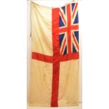 British Royal Navy White Ensign flag