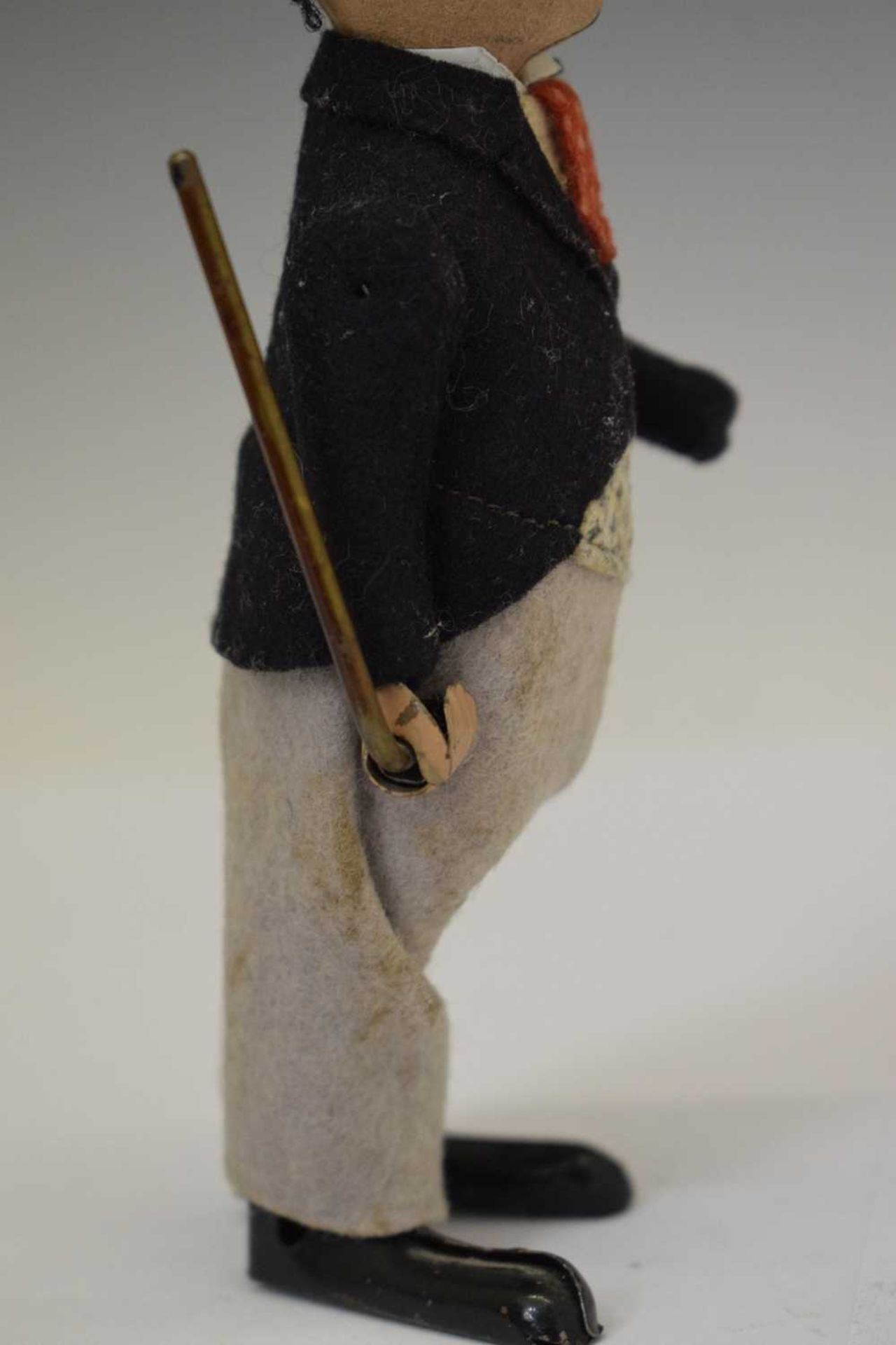 Schuco - 1930s Charlie Chaplin tinplate clockwork figure - Image 11 of 15