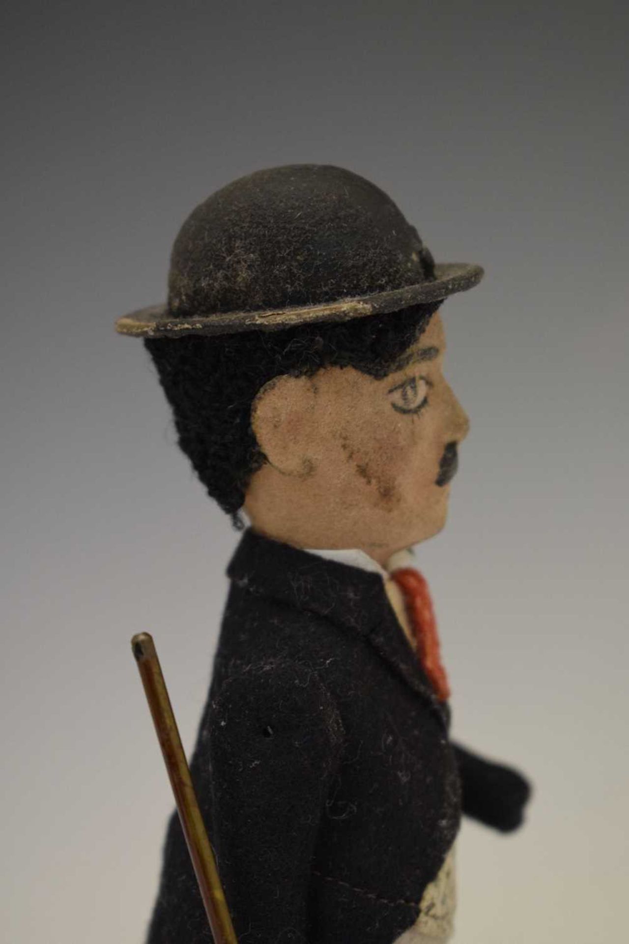 Schuco - 1930s Charlie Chaplin tinplate clockwork figure - Image 10 of 15
