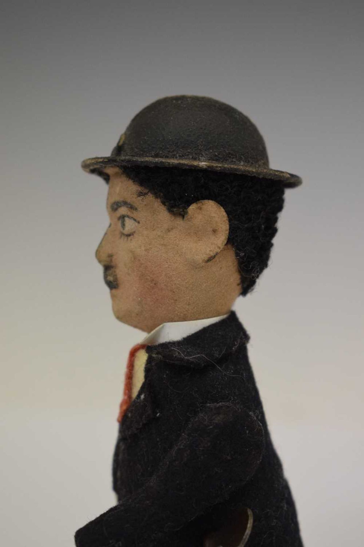 Schuco - 1930s Charlie Chaplin tinplate clockwork figure - Image 5 of 15