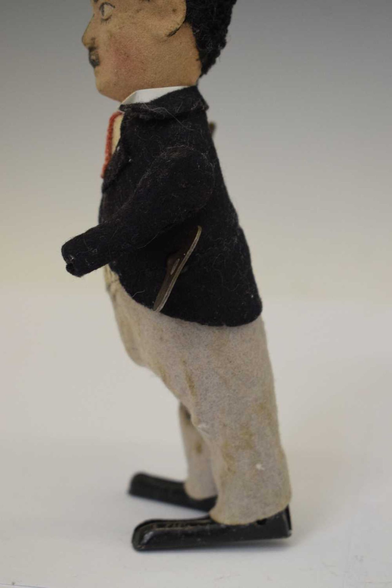 Schuco - 1930s Charlie Chaplin tinplate clockwork figure - Image 6 of 15
