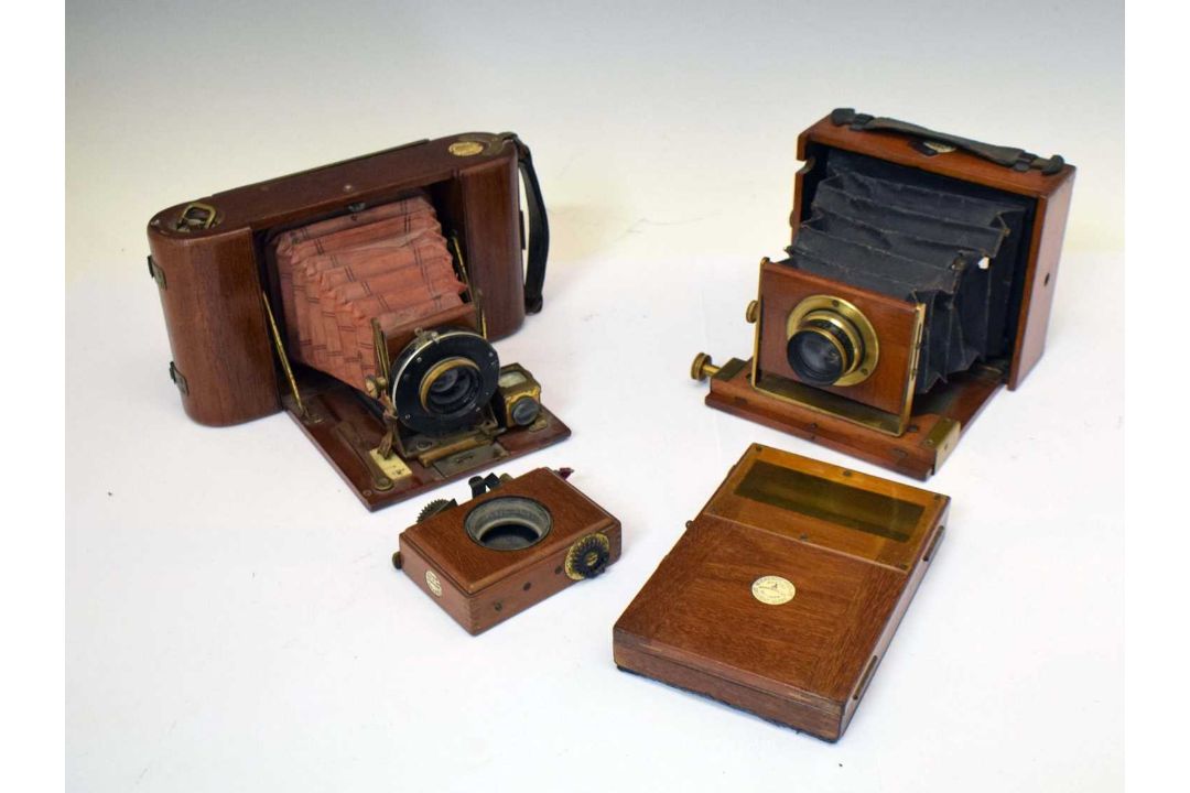 J. Lizars 'Challenge' and 'Victor' folding plate cameras - Bild 1 aus 11