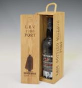 Martinez Gassiot & Co (MG & Co) crusted port, 1988
