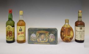 Collection of whiskies