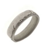 Diana Porter 'on and on' silver ring