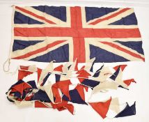 Mid 20th century cotton Union flag