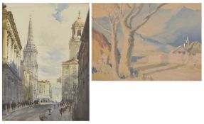 Arthur Cecil Fare RWA (1876-1959) - Watercolour - 'Two Well Matched'