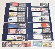 Collection of postage stamps to include a large collection of mint Isle of Man commemorative stamps