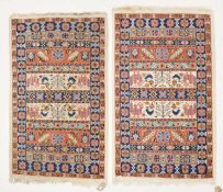Pair of Tunisian wool rugs