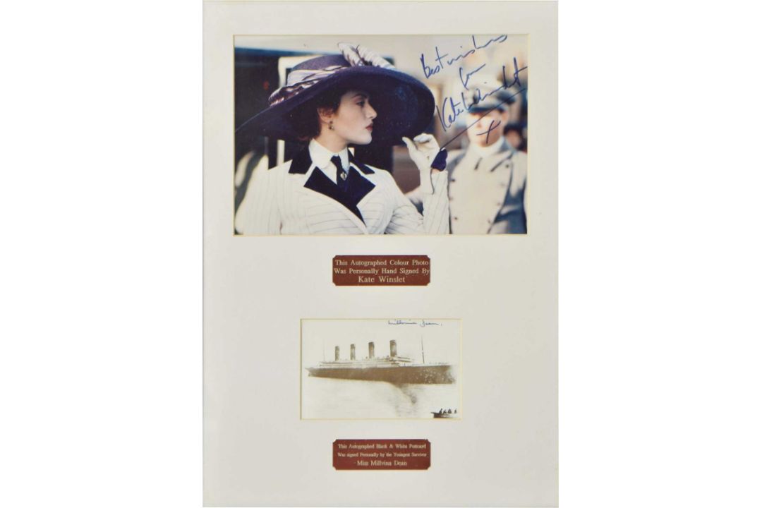 Kate Winslet (b.1975) - Titanic (1997) - Signed photograph - Image 1 of 9