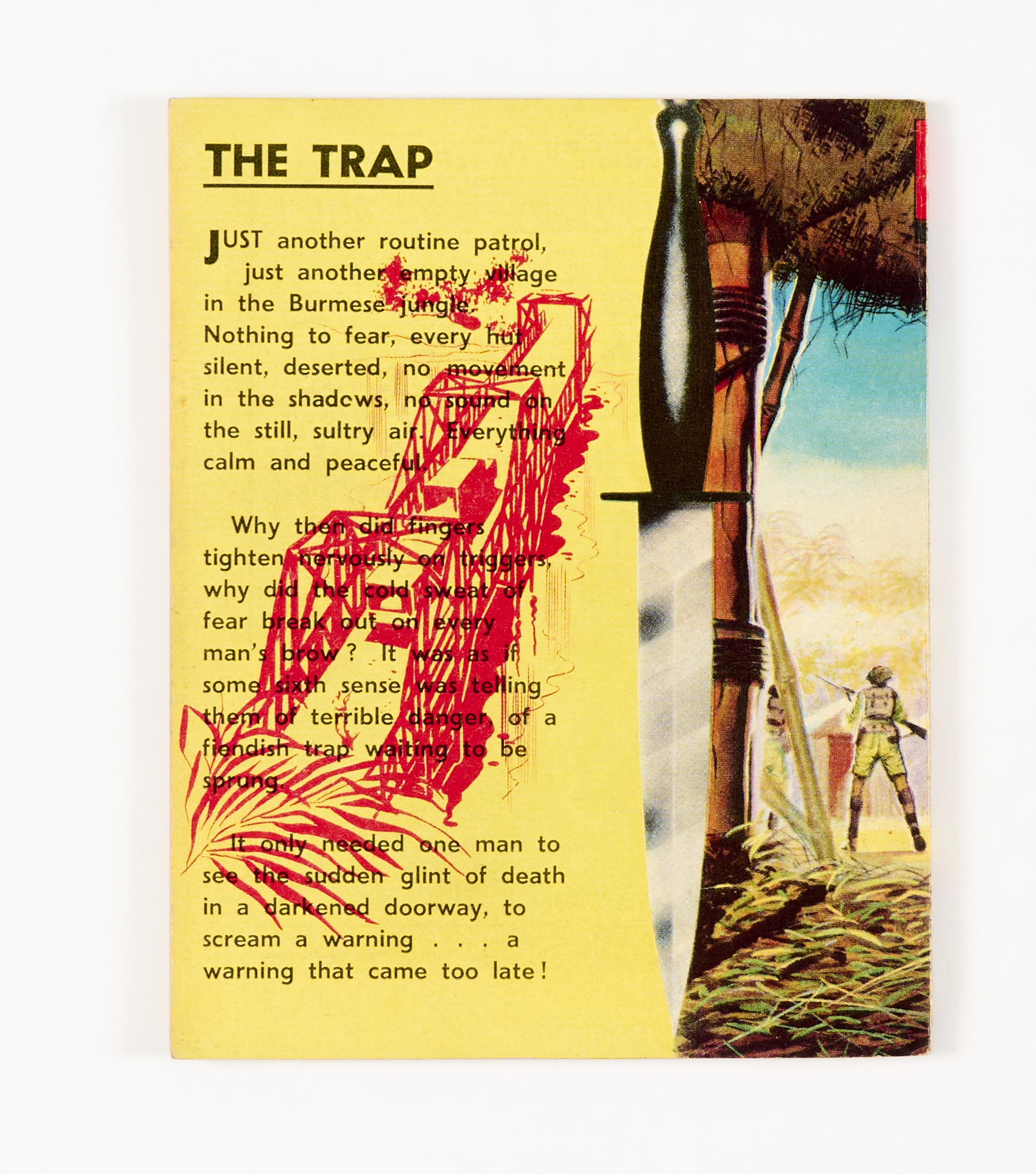 Commando 13 'Death in the Sun'. Bright covers, cream pages [vfn]