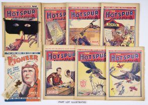 Hotspur (1933) 1-11, No 1 wfg Black Cloth Mask (only a few known to survive). No 1: cover with lower