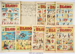 Beano (1951) 442-493 (Near complete year with No 478 missing and two issues of No 477). No 452 first