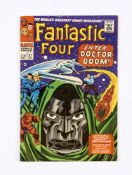 Fantastic Four 57 (1966) cents copy, off-white pages [vfn]. No Reserve