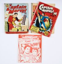 Captain Marvel Annual 1 (1953) [vg-]. With Captain Marvel Jr Annual 1 (1953) detached front cover [