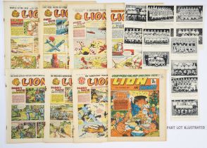 Lion (1958-59). Starring Paddy Payne - Fighter Pilot and Robot Archie. 1958: 307-358 51 issues, near