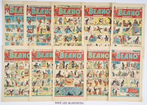 Beano (1949) 352-389. Complete year (published fortnightly up to No 366, then weekly once more). The