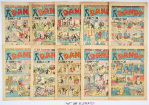 Dandy (1956-57). 1956: 745, 746, 748, 778, 779, 781, 783. 1957: 792, 798, 799, 801 April Fool, 803