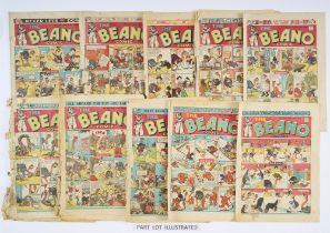 Beano (1944-45) Mostly propaganda war issues. 1944: 222-248 Near complete year (missing 228, 223).