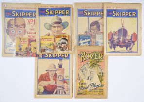 Skipper (1930) 1-5, 1-3 wfgs Broadway Books with Rover No 1 (1922). Rover: with worn edges [gd],