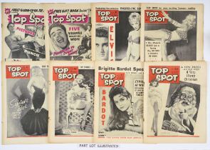 Top Spot (1958-60) 1-56 (near unbroken run missing No 26) promising 'Pictures - Punch - Action' with