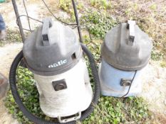 2 x industrial hoovers