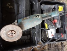 Qty angle grinders & batteries