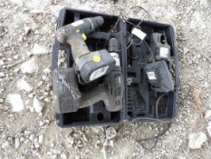 2 x cordless drills