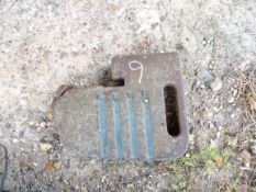 1 Massey Wafer Weight