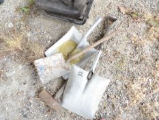 Qty of hand tools including shovels