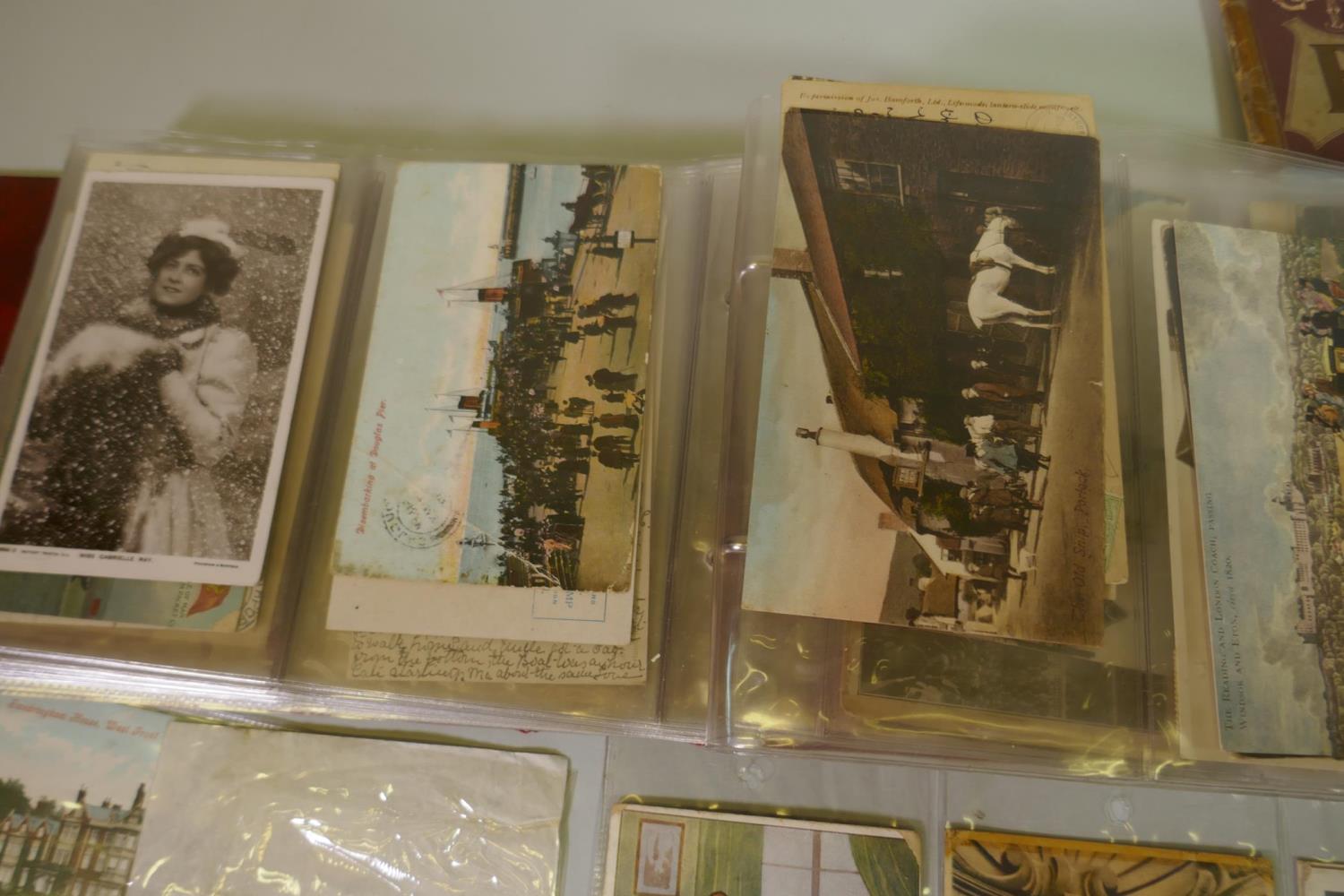 A collection of postcards from the late C19th and early C20th, various subjects - Image 8 of 11