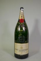 A 2010 Moet & Chandon 'Ryder Cup' Nebuchadnezzar bottle bearing the autographs in gold pen of the