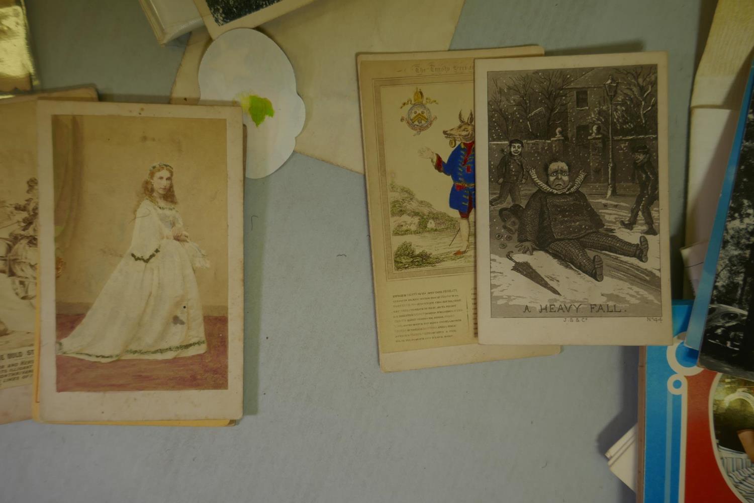 A collection of postcards from the late C19th and early C20th, various subjects - Image 2 of 11