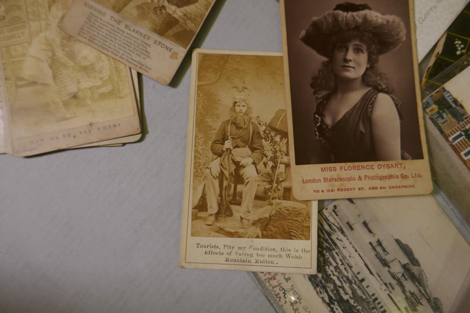 A collection of postcards from the late C19th and early C20th, various subjects - Image 3 of 11
