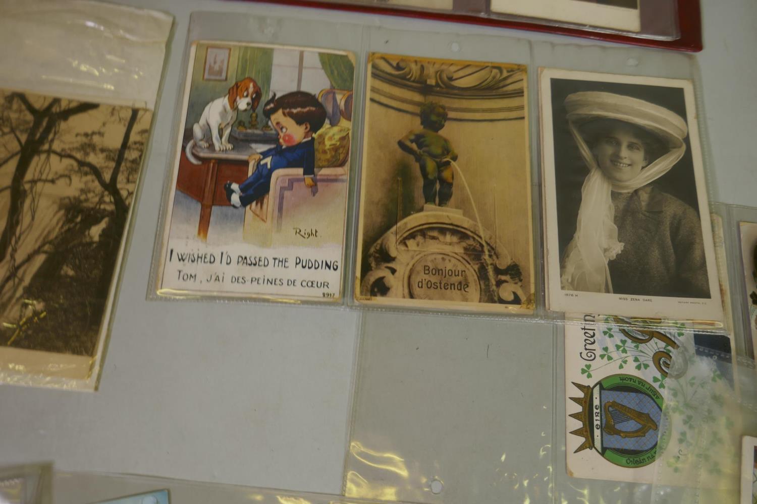 A collection of postcards from the late C19th and early C20th, various subjects - Image 4 of 11