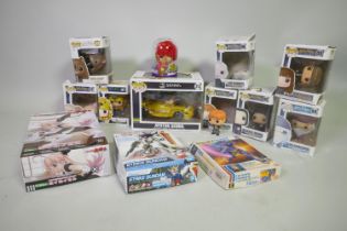 Quantity of Funko 'Pop' Harry Potter figures, boxed but missing inserts, a 'Pop Rides' Ayrton