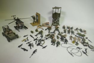 Collectors' military figures, Dusty Trail Toys Action Series 2, 1/12 scale diorama, US Army 3rd
