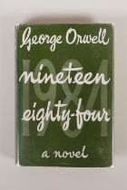 George Orwell, Nineteen Eighty-Four, First Edition, published by Secker and Warburg, London, 1949,