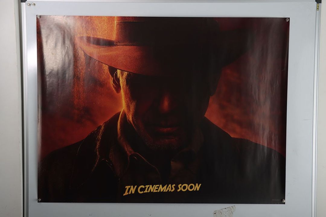 Indiana Jones The Dial Of Destiny Teaser Poster British Quad Movie Poster. - Image 1 of 7