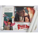 Four Original Different Who Framed Roger Rabbit Movie Film Fotobusta Posters.