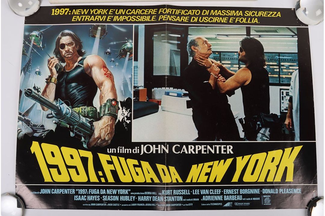 Four Original Different Escape From New York Fotobusta Movie Film Posters. - Image 2 of 5