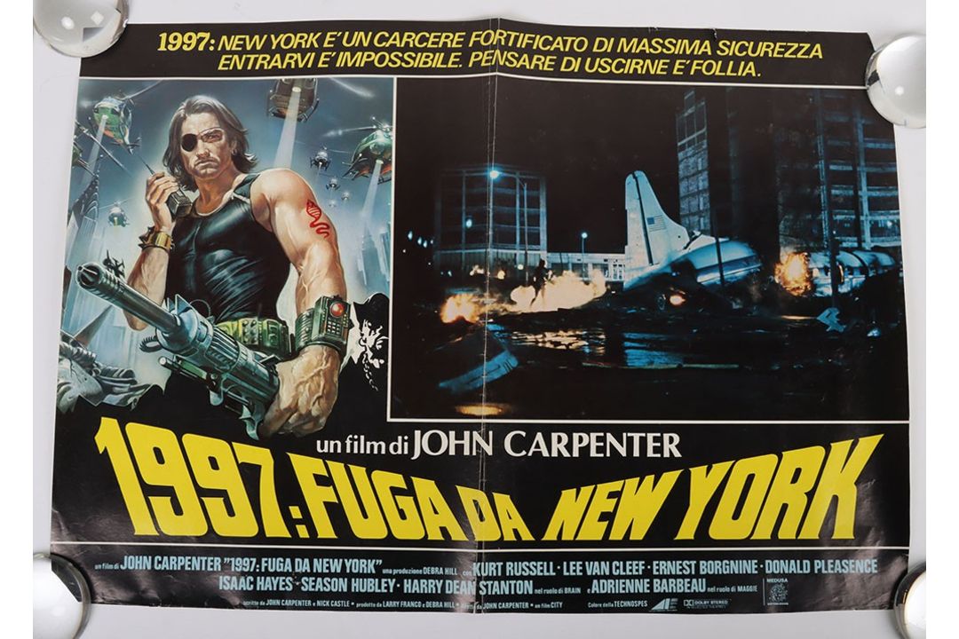 Four Original Different Escape From New York Fotobusta Movie Film Posters. - Image 5 of 5