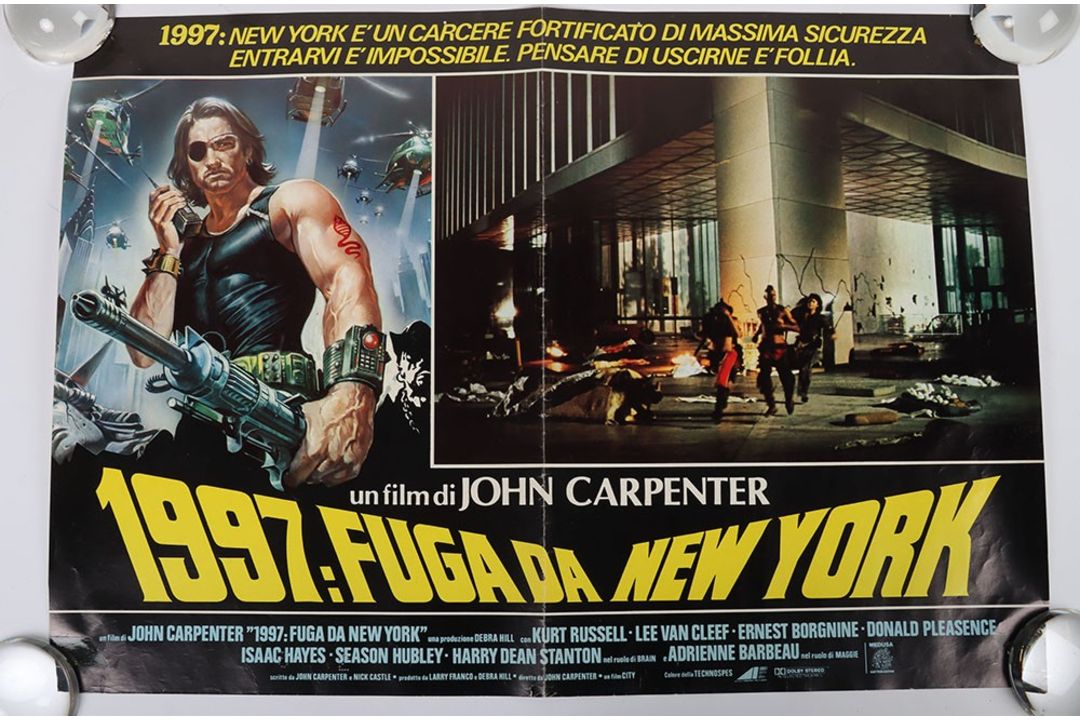 Four Original Different Escape From New York Fotobusta Movie Film Posters. - Image 3 of 5