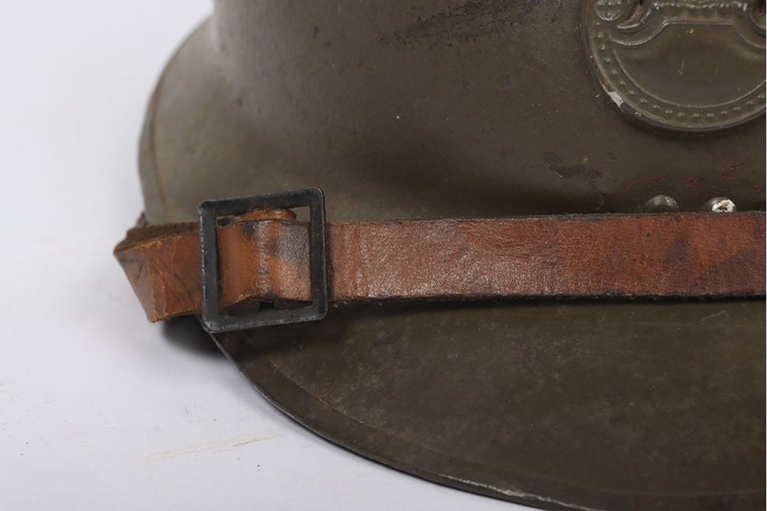 Interesting Polish Adrian Helmet, being a M-26 WW2 pattern Adrian ...