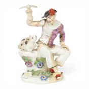 Mid 18th century Meissen figure