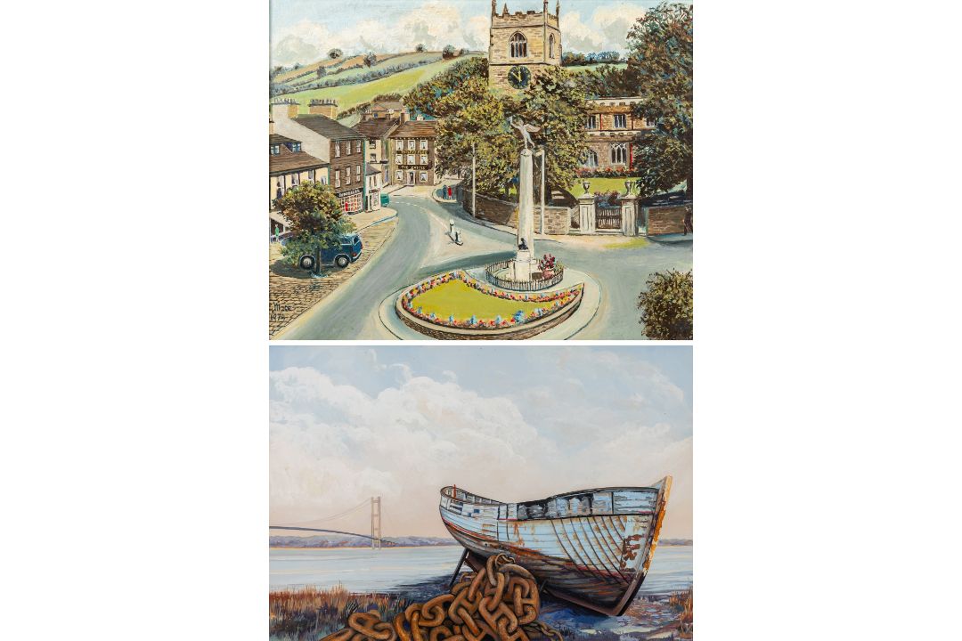 E Mace (British 20th century): Skipton Town Square - Image 1 of 9