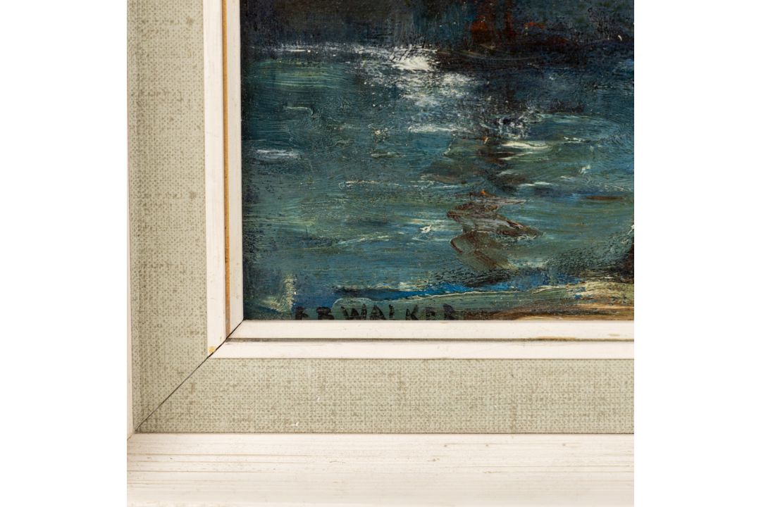 B B Walker (British 20th century): Port of Whitby - Image 3 of 4