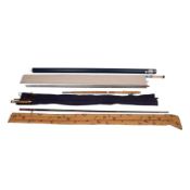 Four fishing rods
