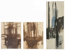 Trevor BELL (1930-2017) Three early St Ives works, c1957